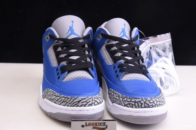 Reps TBK Royal' Jordan CT8532 400 - Retro 3 Air 'Varsity 0801
